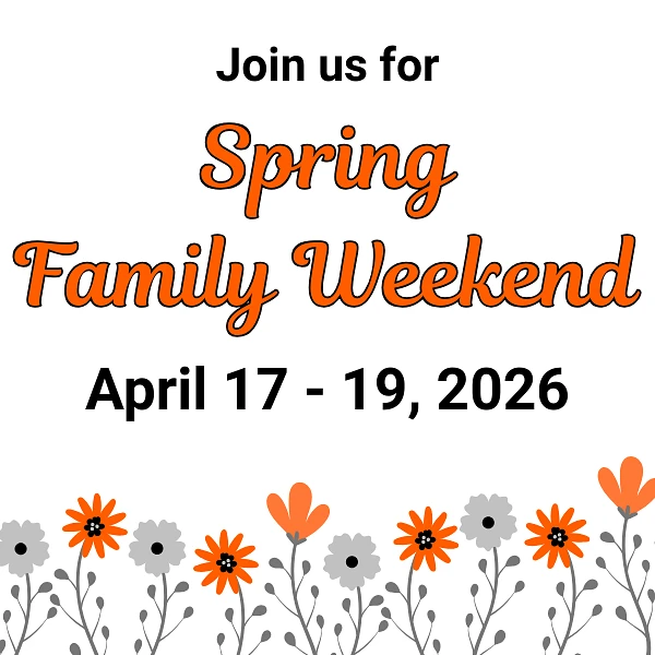 Logo for Spring Family Weekend
